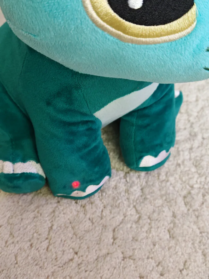 Le voyant de la peluche